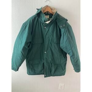 Vintage St. John’s Bay Men’s Thick Winter Coat Parka Size Large